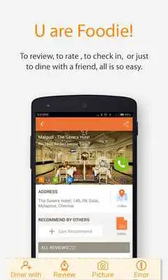 Play Foodie-Browsing restaurant