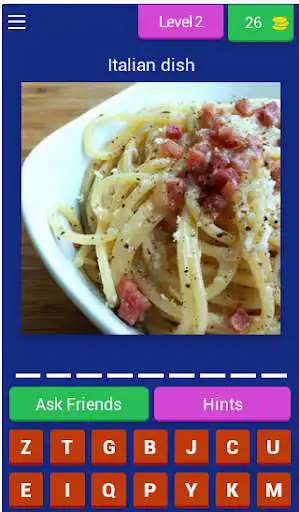 Play Foodie Game (Food Quiz Game) as an online game Foodie Game (Food Quiz Game) with UptoPlay