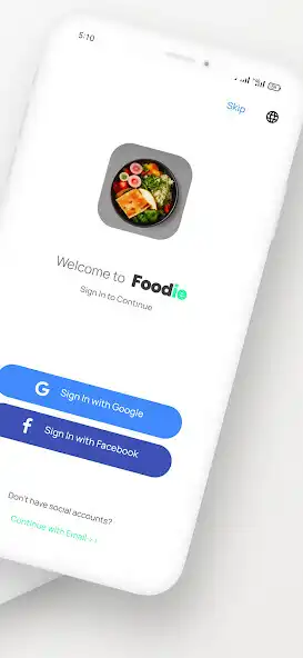 Play Foodie: Your Food Recipe App as an online game Foodie: Your Food Recipe App with UptoPlay