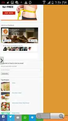 Play FOOD IS GOD Website App