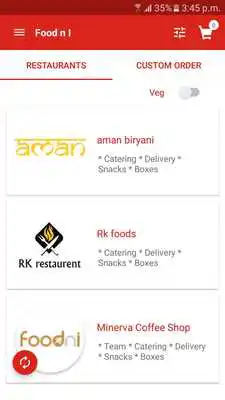 Play Food n i Client App