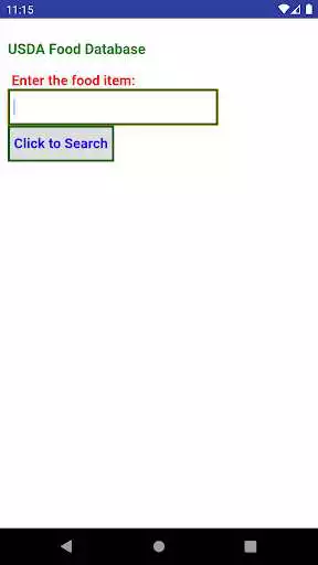 Play Food Nutrients Database