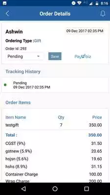 Play Food On Fly Business App