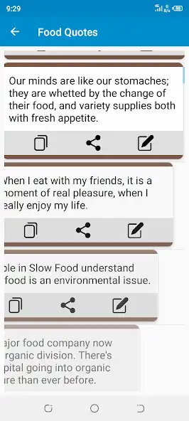 Play Food Quotes App as an online game Food Quotes App with UptoPlay