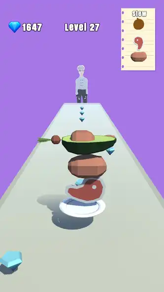 Play Food Run 3D  and enjoy Food Run 3D with UptoPlay