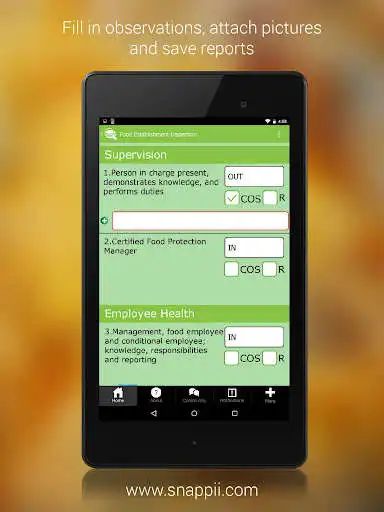 Food Inspector App Food Safety Inspection online game with UptoPlay