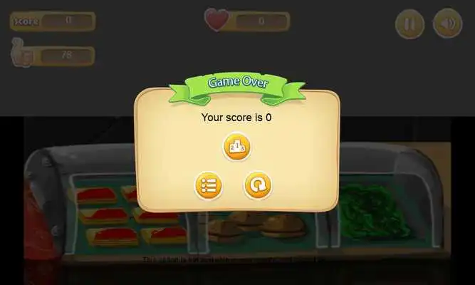 Play Food Shop - provide the food