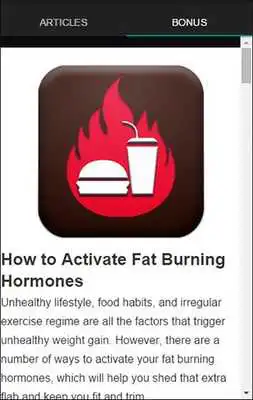 Play FOODS THAT BURN FAT