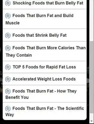 Play FOODS THAT BURN FAT