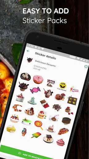 Play Food Stickers for WhatsApp as an online game Food Stickers for WhatsApp with UptoPlay