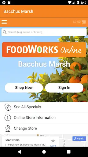 Play APK FoodWorks Online Shopping  and enjoy FoodWorks Online Shopping with UptoPlay com.myfoodlink.FoodWorks