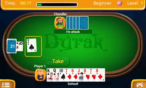 Play Fool championship cards as an online game Fool championship cards with UptoPlay