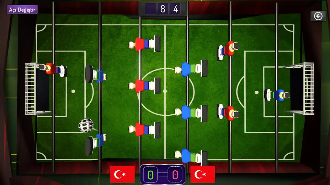 Play Foosball3D: Table Soccer  and enjoy Foosball3D: Table Soccer with UptoPlay