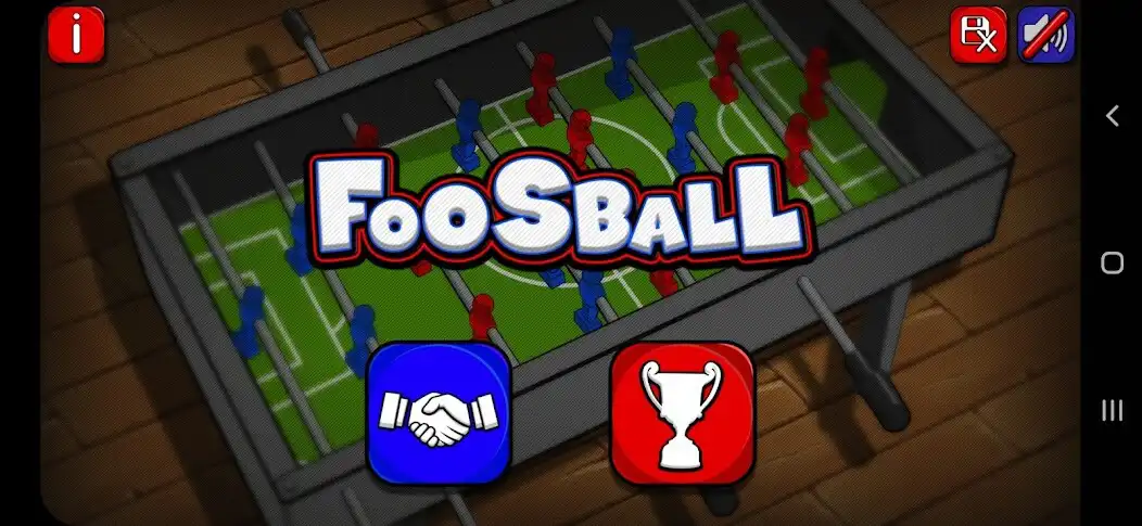 Play Foosball Classic: 2-Player  and enjoy Foosball Classic: 2-Player with UptoPlay