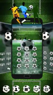 Play Football 2018 Theme world cup