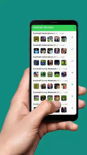 Play Football Animated Stickers (WAStickers)  and enjoy Football Animated Stickers (WAStickers) with UptoPlay