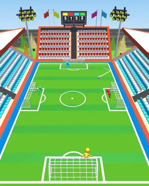 Play Football Arena - Four Goals  and enjoy Football Arena - Four Goals with UptoPlay