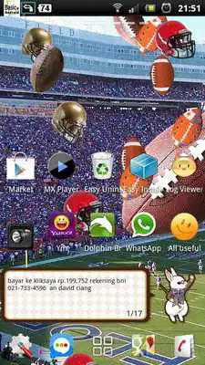 Play football ball rugby lwp