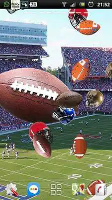 Play football ball rugby lwp