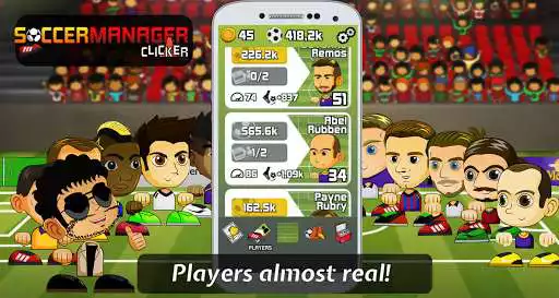 Play Football Clicker as an online game Football Clicker with UptoPlay