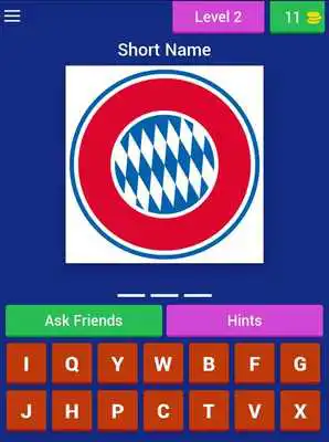 Play Football Club Logo : Short Name Quiz