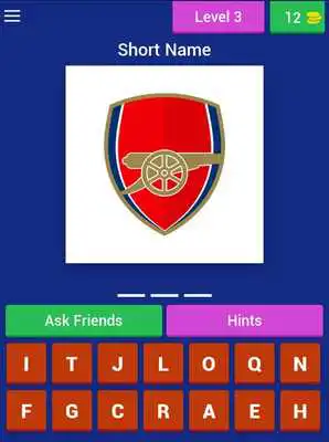 Play Football Club Logo : Short Name Quiz
