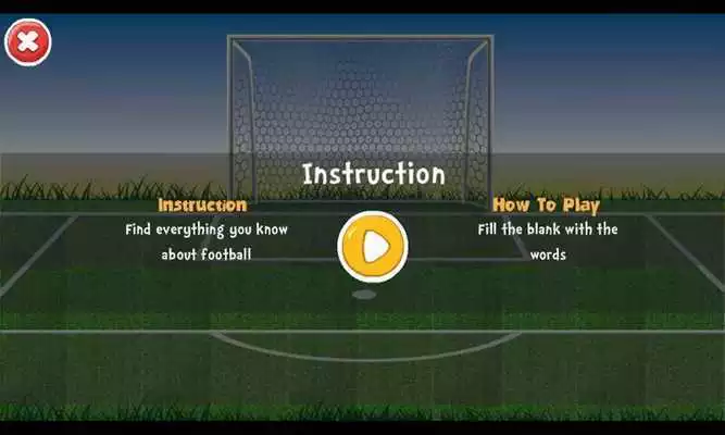 Play Football Crosswords Puzzle