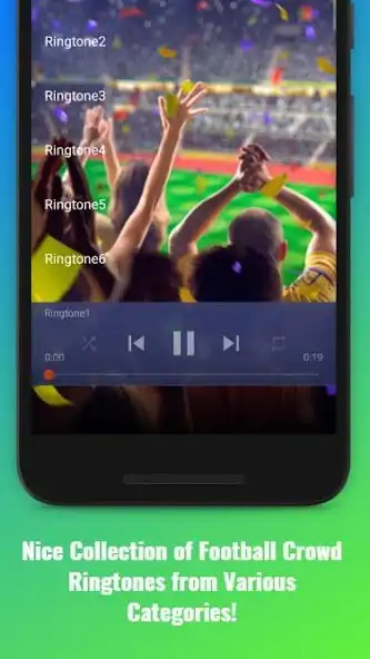 Play Football Crowd Sounds as an online game Football Crowd Sounds with UptoPlay