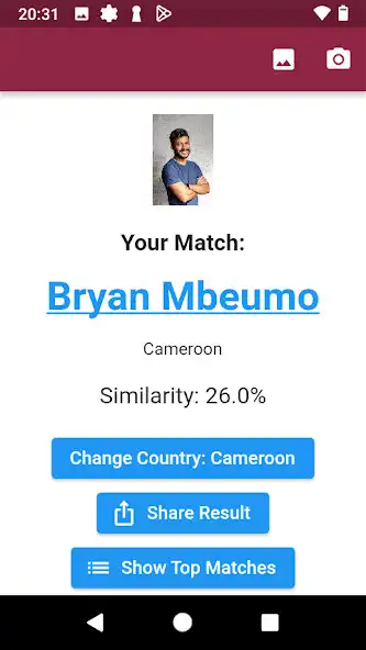 Play Footballer Lookalike as an online game Footballer Lookalike with UptoPlay