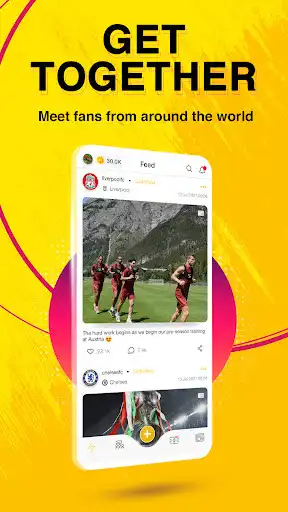 Play Football Fan - Social App  and enjoy Football Fan - Social App with UptoPlay