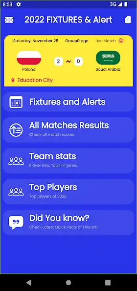Play Football Fixtures-Quick alert  and enjoy Football Fixtures-Quick alert with UptoPlay