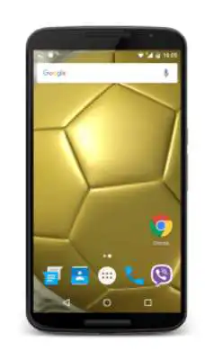 Play Football Gold Live Wallpaper