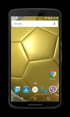 Play Football Gold Live Wallpaper