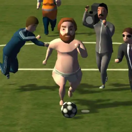 Play Football Guy Run Simulation! Crazy Pusher APK