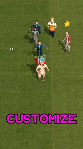 Play Football Guy Run Simulation! Crazy Pusher as an online game Football Guy Run Simulation! Crazy Pusher with UptoPlay