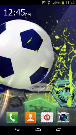 Play Football HD Live Wallpaper