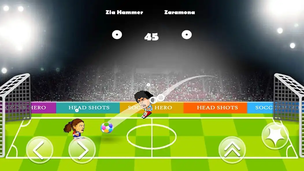 Play Football head soccer strike as an online game Football head soccer strike with UptoPlay