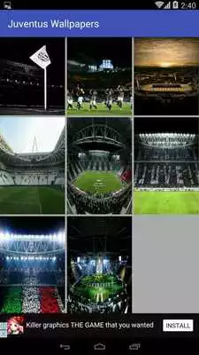 Play Football Juventus Logo Wallpaper