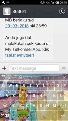 Play Football keyboard Ronaldo
