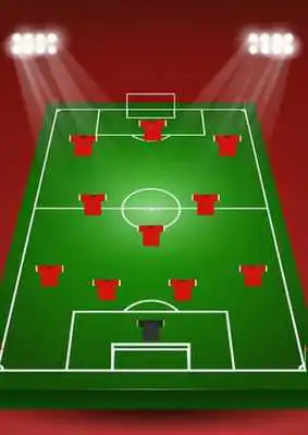 Play Football Line-up Formation