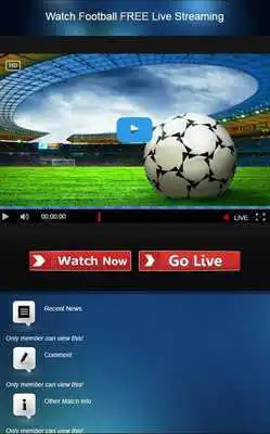 Play Football Live Stream