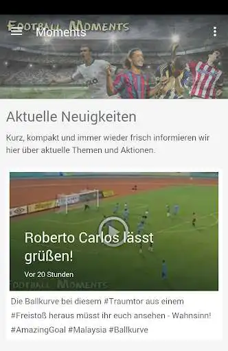 Play Football Moments