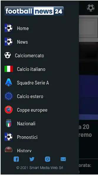 Play Football News 24 as an online game Football News 24 with UptoPlay