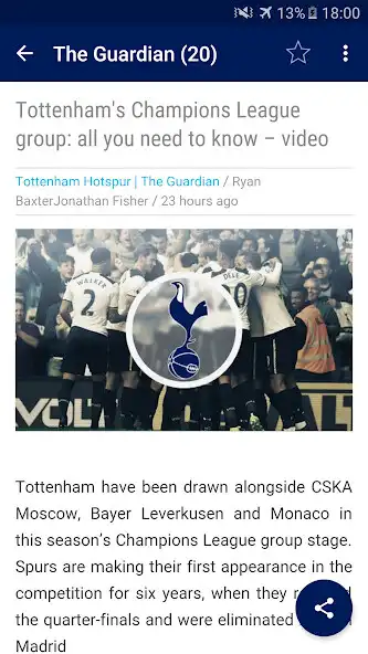 Play Football News Tottenham as an online game Football News Tottenham with UptoPlay