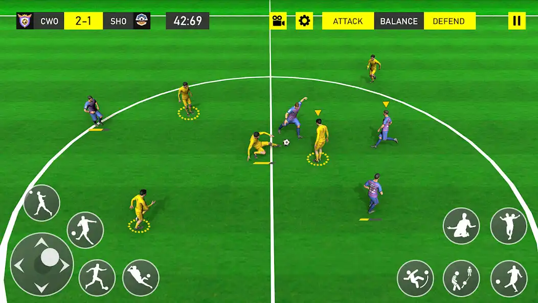Play Football Offline Soccer Game  and enjoy Football Offline Soccer Game with UptoPlay