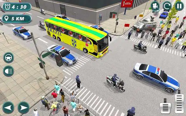 Play Football Player Coach Bus Driver