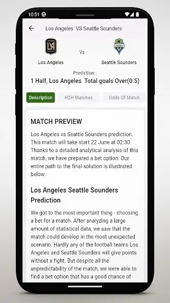 Play Football Prediction: Live Tips as an online game Football Prediction: Live Tips with UptoPlay