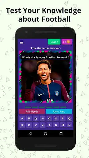 Play Football Quiz League : FIFA Trivia 2019  and enjoy Football Quiz League : FIFA Trivia 2019 with UptoPlay