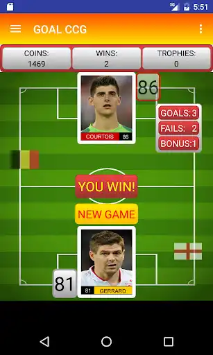 Play Football Shoot Cards as an online game Football Shoot Cards with UptoPlay
