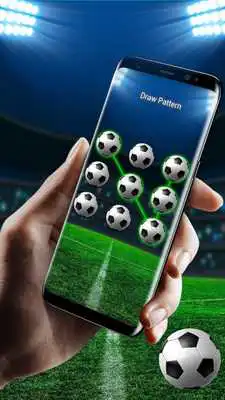 Play Football  shooting lock screen